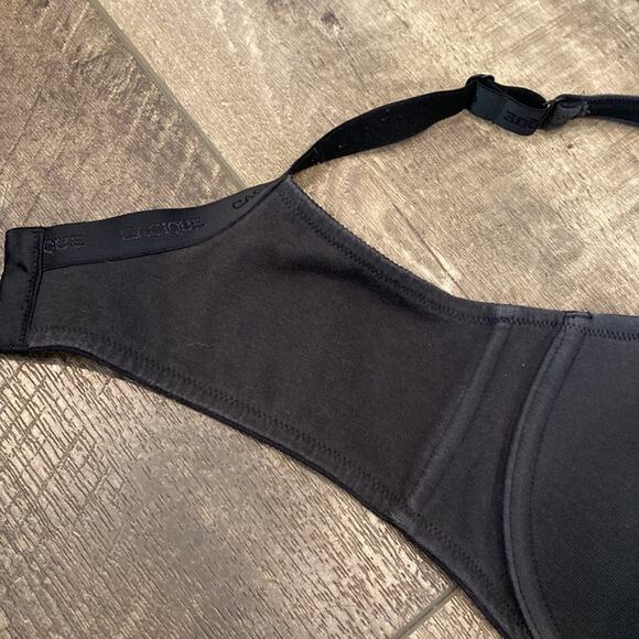 CACIQUE Lightly Lined Black T Shirt Bra 40DD - Picture 4 of 7